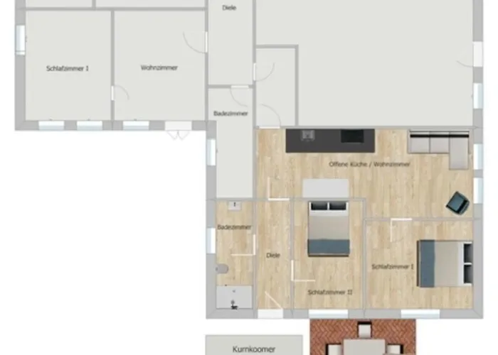 Vakantiehuis Kurnkoomer *